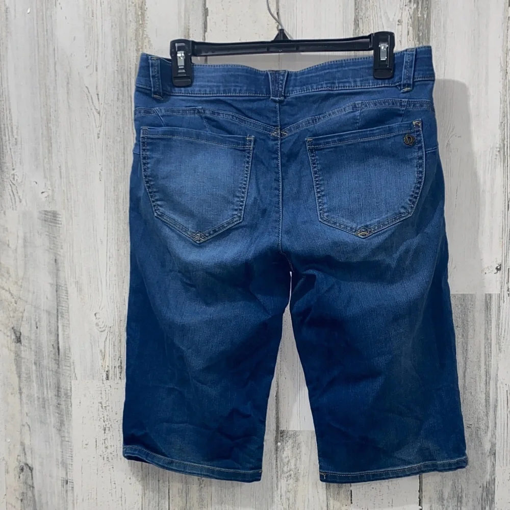 0801 Democracy Absolution Blue Denim Shorts - Picture 3 of 3